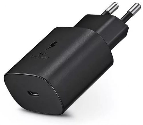 Samsung EP-TA800NWEGWW gyári hálózati fekete gyorstöltő adapter 3A Type - C bemenettel 25W